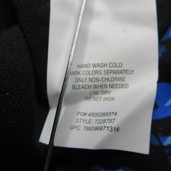 Speedo Tank One Piece Swimsuit Size 6 NEW Adjustable Shelf Soft Cup Blue - Picture 11 of 12